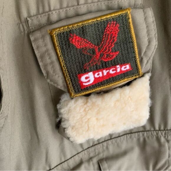 Garcia Fly Fishing Khaki One Size Vest Adjustable - Picture 4 of 5